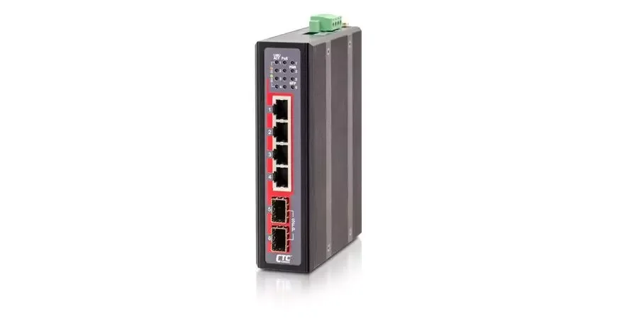 IFS-402CGS-4PH Неуправляемый Fast Ethernet коммутатор (4x10/100Base-TX+ 2x100/1000Base-X SFP), 4xPoE,(120W)